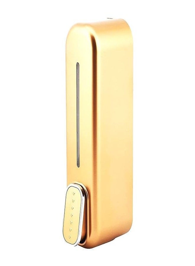 RFV1 ABS Plastic Wall Mounted Cylindrical Soap Dispenser, Leak-Free Multipurpose Liquid Dispenser for Hand Wash,Shampoo, Gel Dispenser for Bathroom/Basin/Kitchen Sink (Pack of 3) (Smart Gold) - Image 4